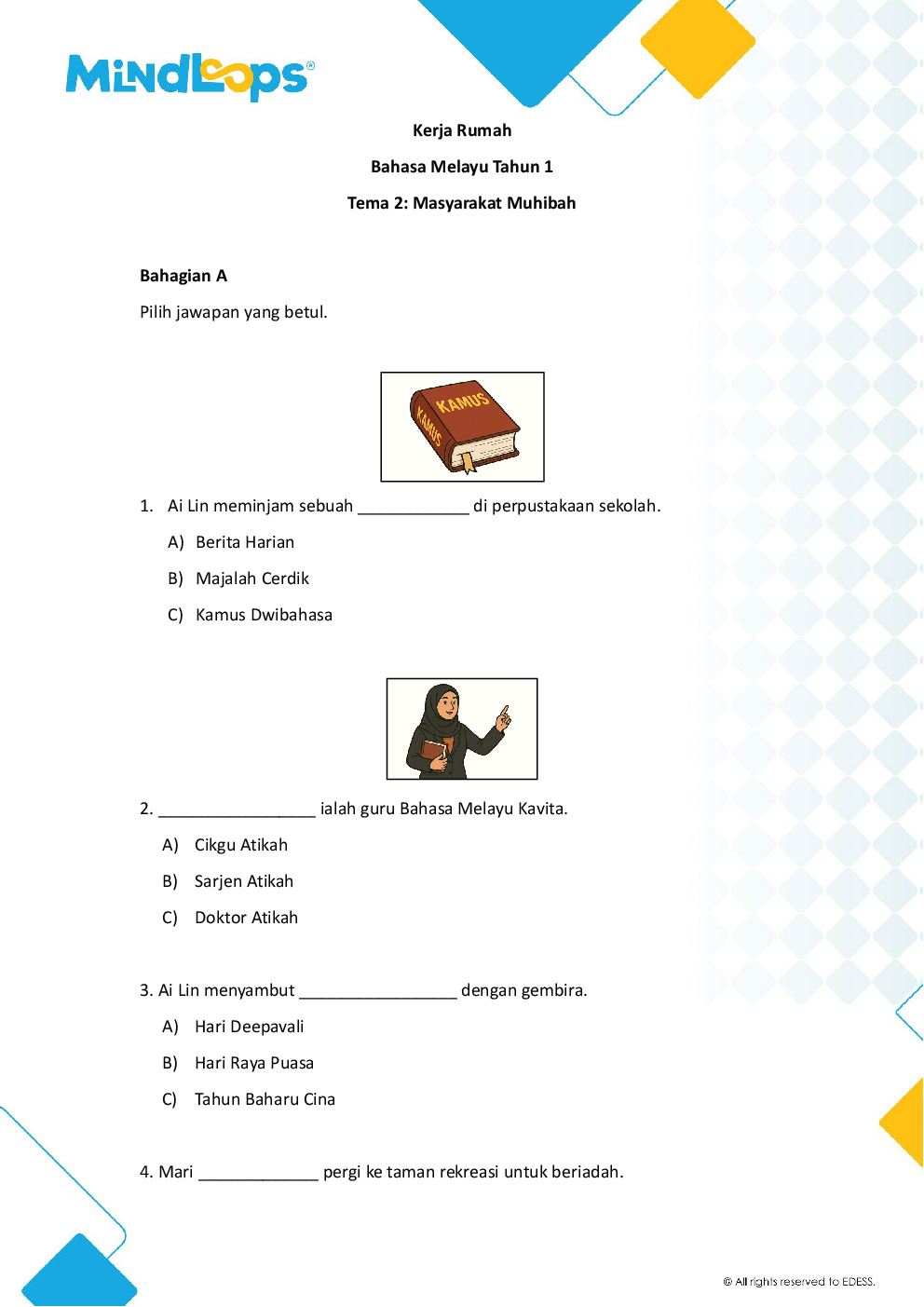 Tema 2 - Masyarakat Muhibah
