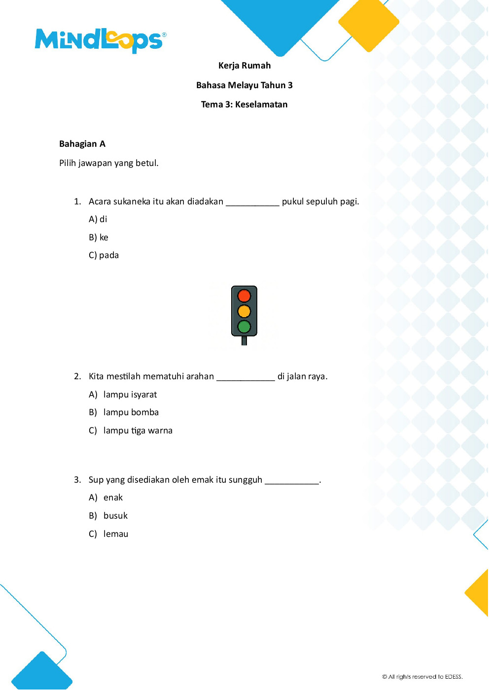 Tema 3 - Keselamatan