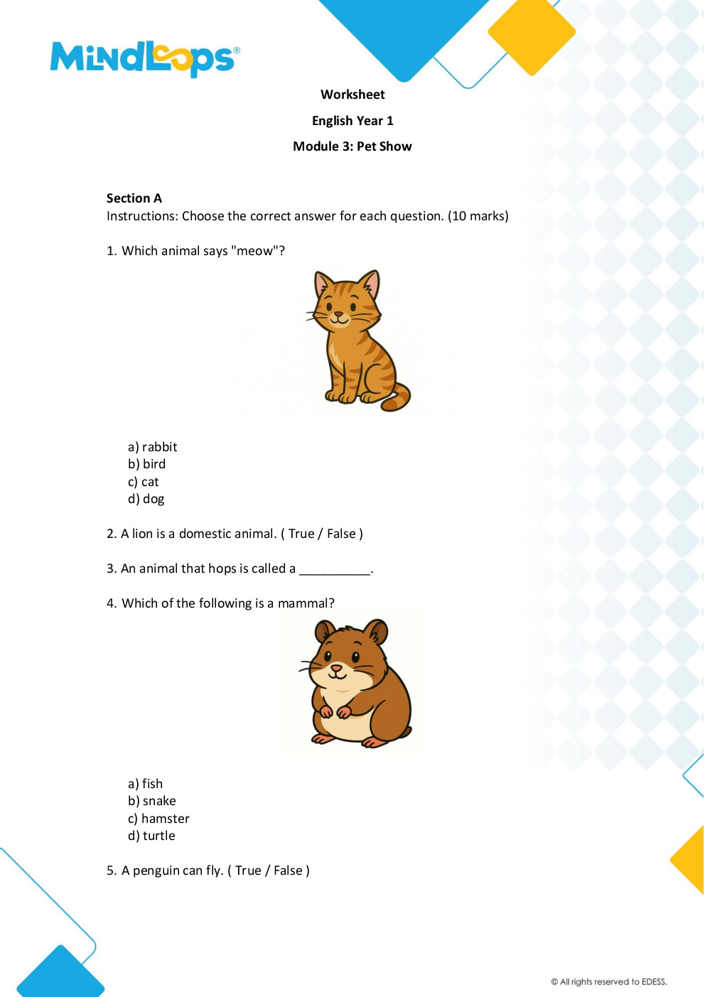 Module 3 - Pet Show