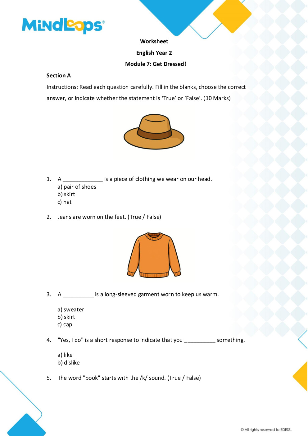 Module 7 - Get Dressed