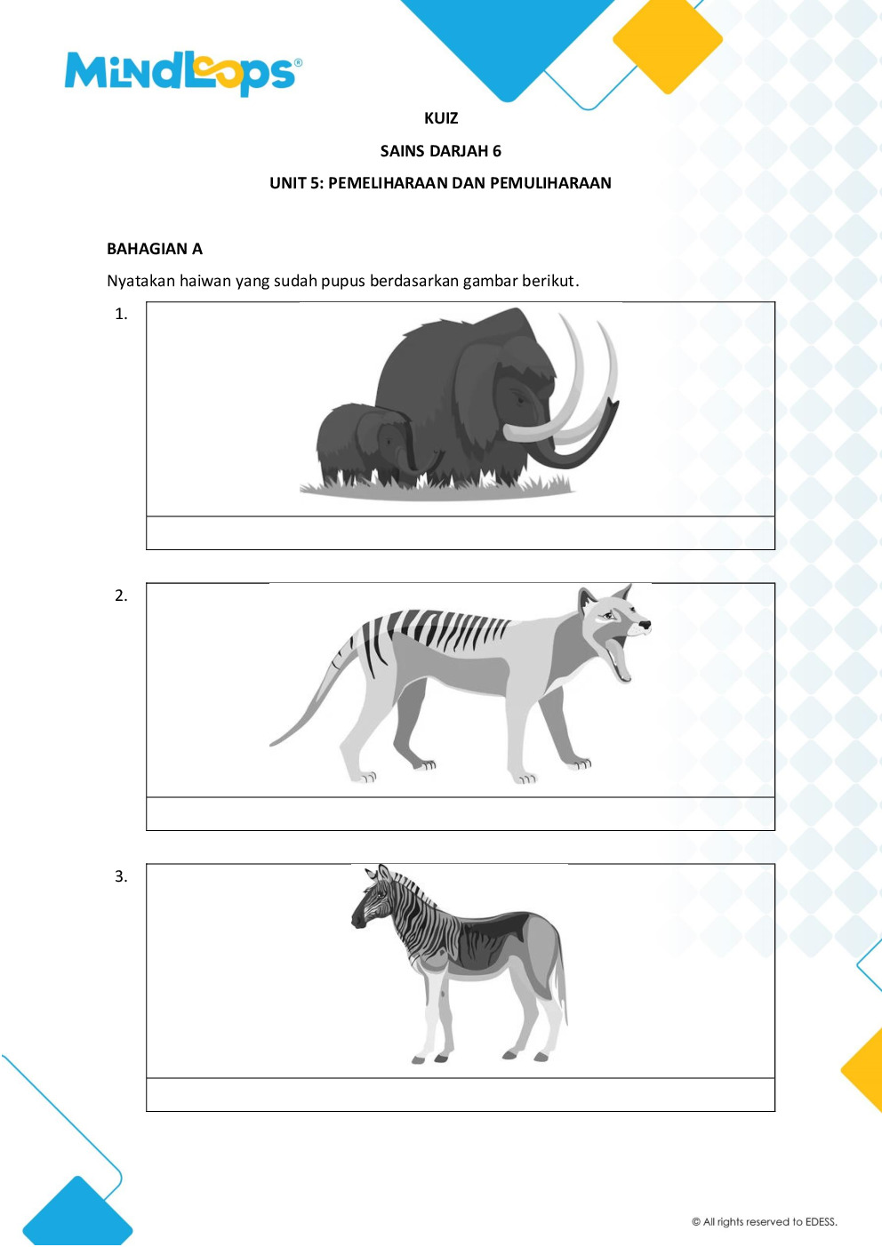 Unit 5 - Pemeliharaan dan Pemuliharaan