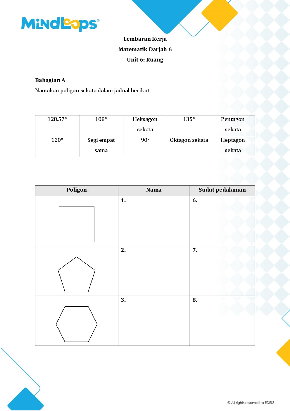 Unit 6 - Ruang 