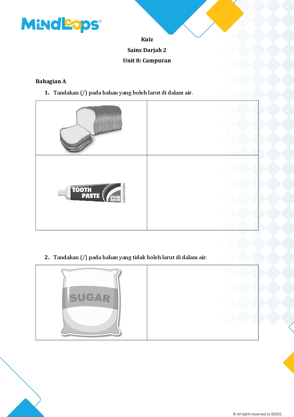 Unit 8 - Campuran