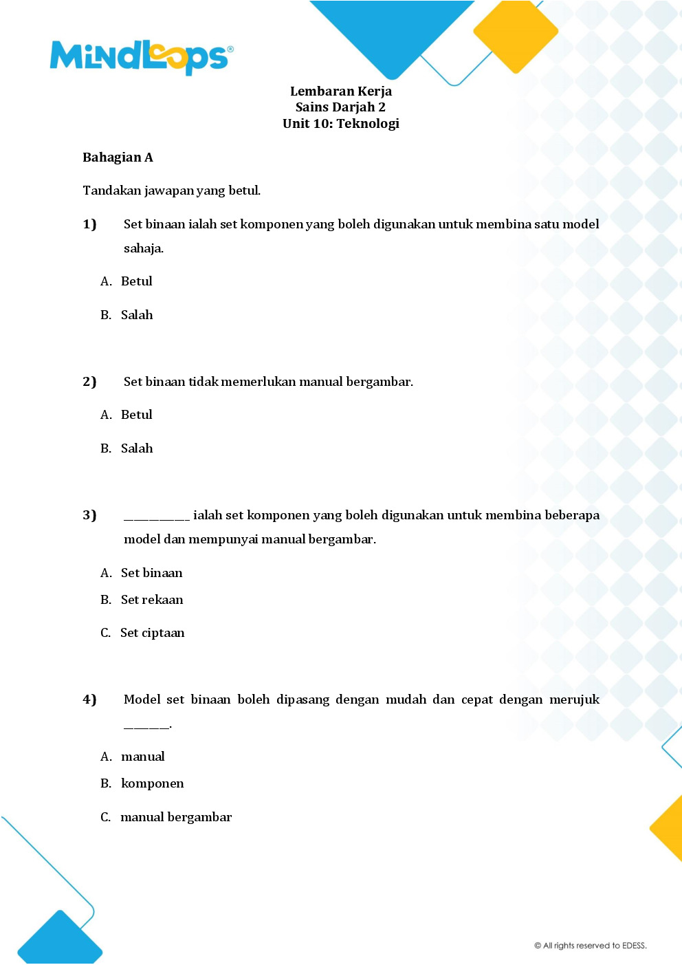Unit 10 - Teknologi 