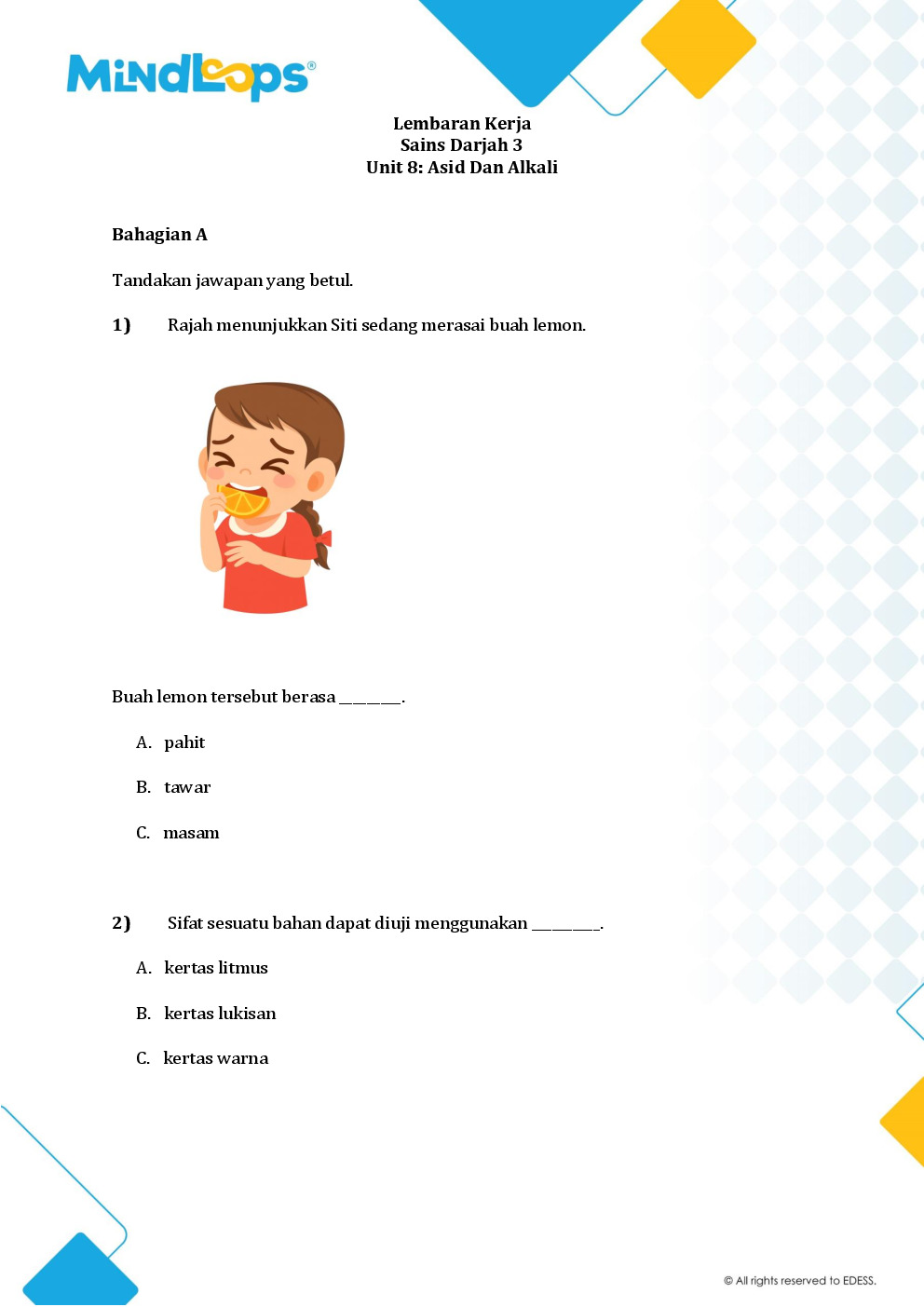 Unit 8 - Asid Dan Alkali 