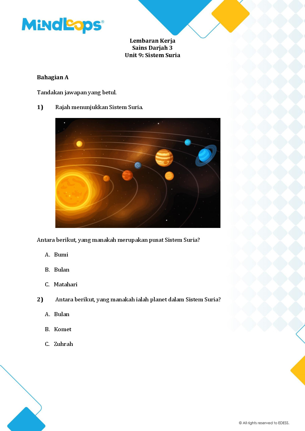 Unit 9 - Sistem Suria 